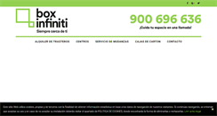 Desktop Screenshot of boxinfiniti.com