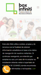 Mobile Screenshot of boxinfiniti.es